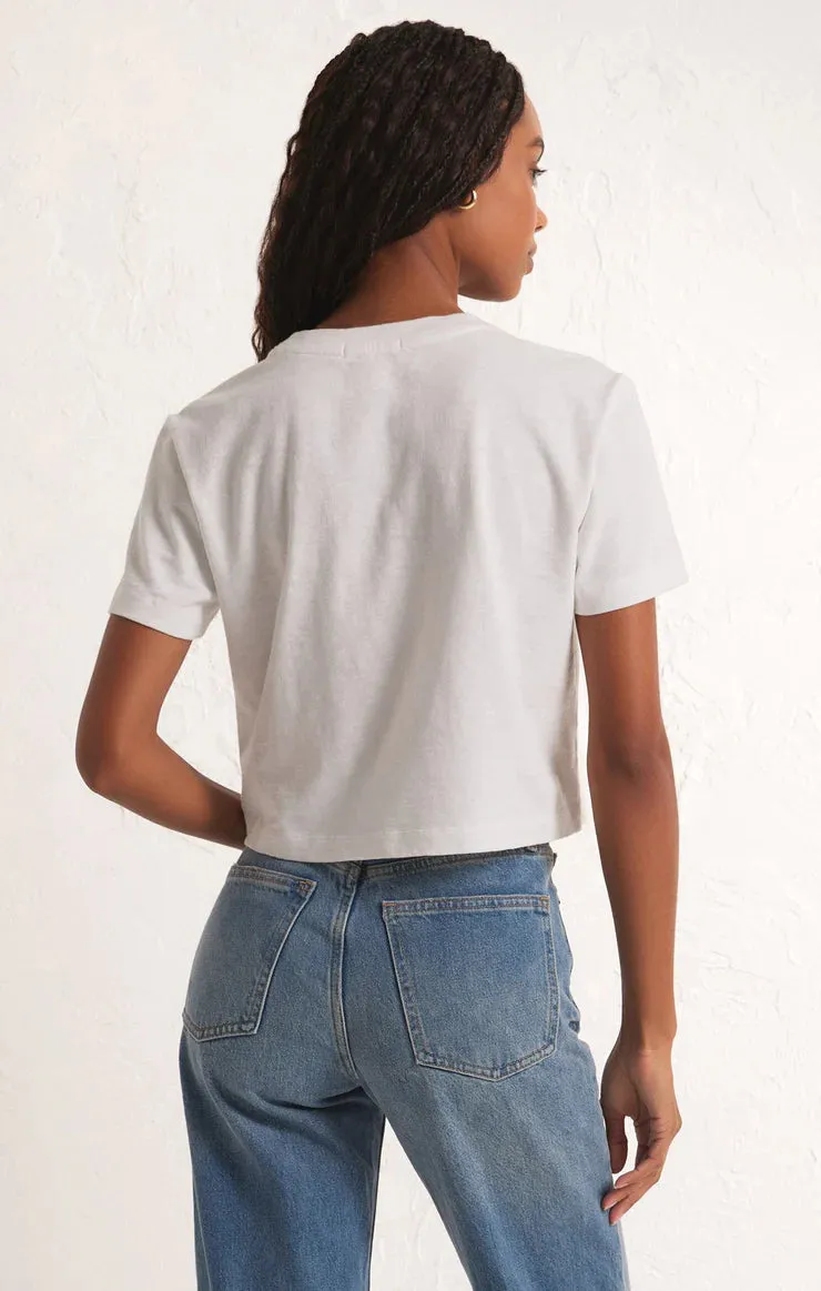 ZSU You Are My Heart Cropped Tee